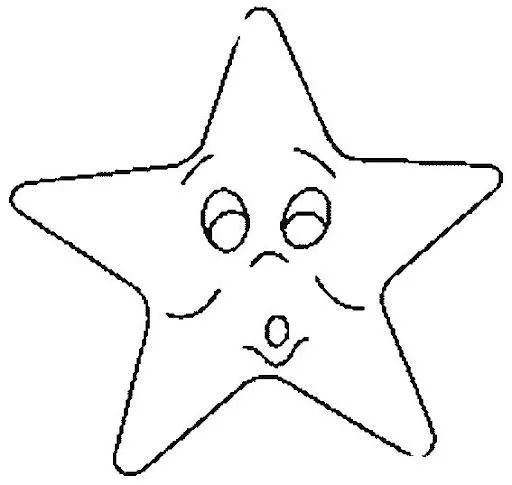 Estrellas par colorear - Imagui