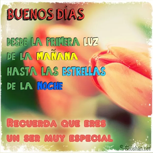 Imagen para Facebook: Recuerda que eres un ser muy especial