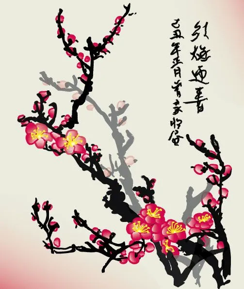Dibujos flores chinas - Imagui