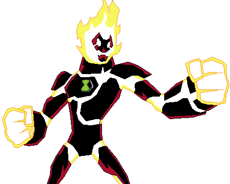 Imagen - Fuego Omniverse (Despixelado por Kev).PNG • Comunidad Ben ...