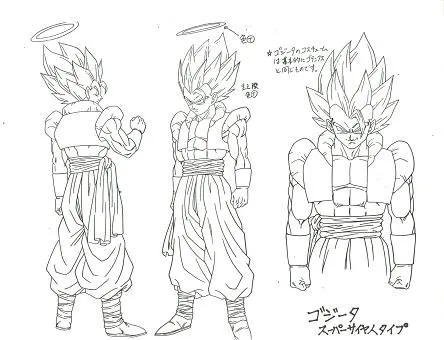 Imagen - Gojita boceto 1 (cuerpo).jpg - Dragon Ball Wiki - Wikia