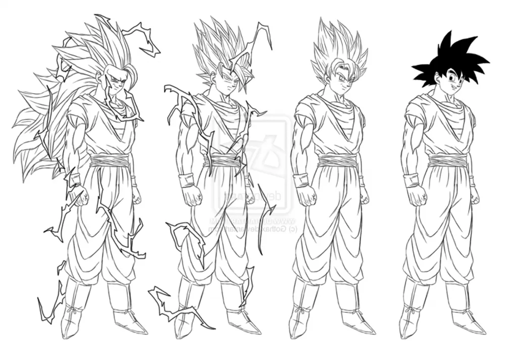 Imagen de Goku kakaroto normal fase 1 | Dibujo de goku, Dragones, Dibujos Imagen de Goku kakaroto normal fase 1 | Dibujo de goku, Dragones, Dibujos