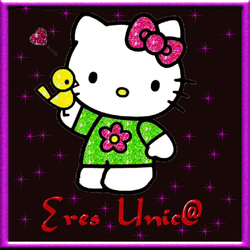 Mensajes de amor con Hello Kitty - Imagui