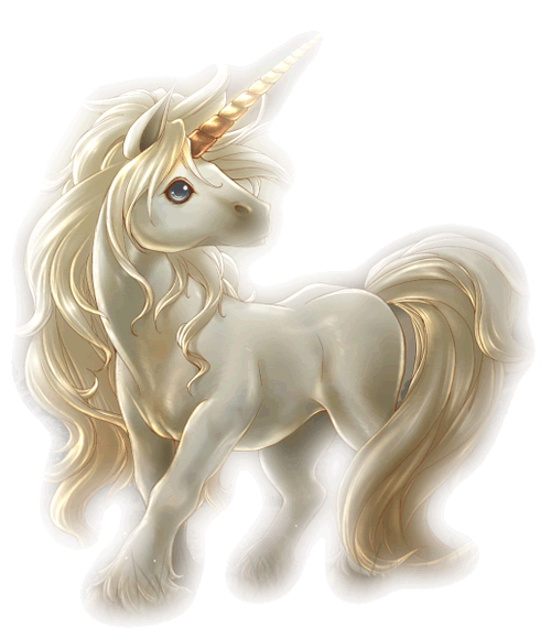 Imagen Hermoso Unicornio Blanco | Imágenes y Postales de Amor