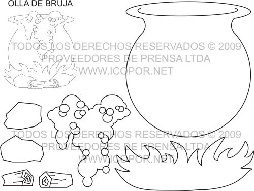 Imagen Icopor_Molde_Olla_Halloween - grupos.emagister.com