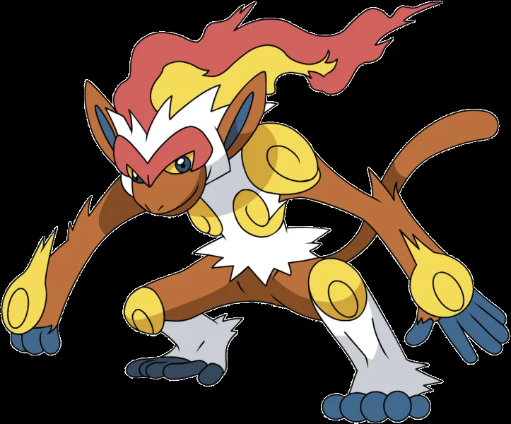Imagen - Infernape (anime DP).png - WikiDex, la enciclopedia Pokémon
