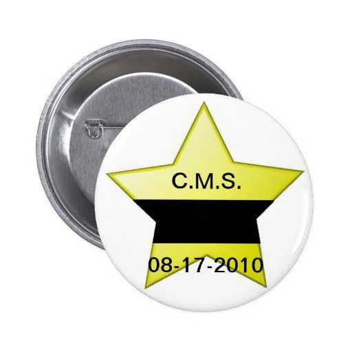 Insignia de luto de LEO Pins de Zazzle.