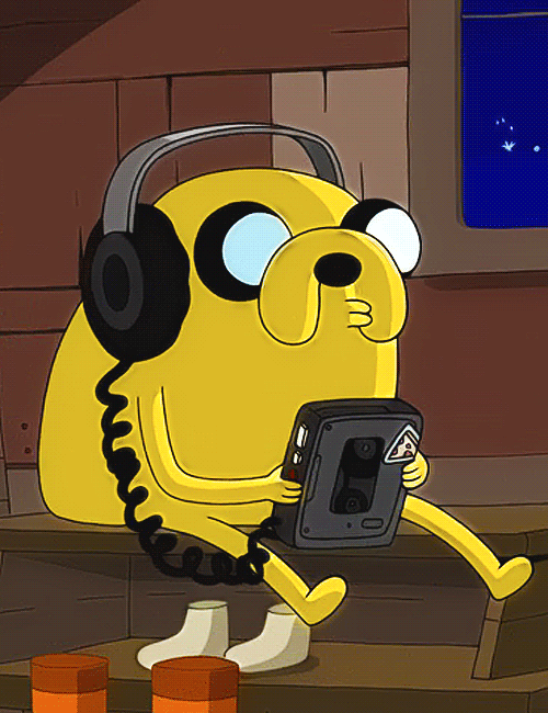 Imagen - Jake Escuchando musica.gif - Hora de aventura Wiki Imagen - Jake Escuchando musica.gif - Hora de aventura Wiki