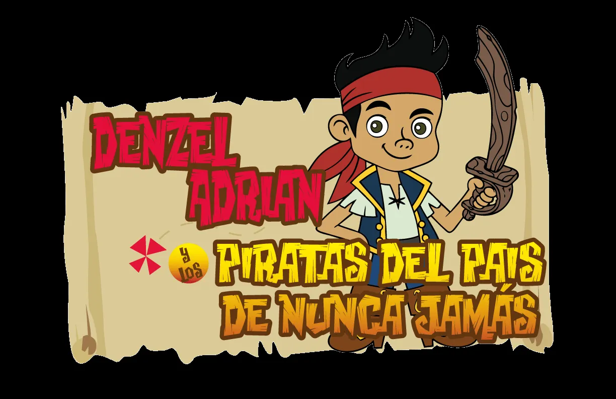 Imagen de Jake y los piratas Personalizada