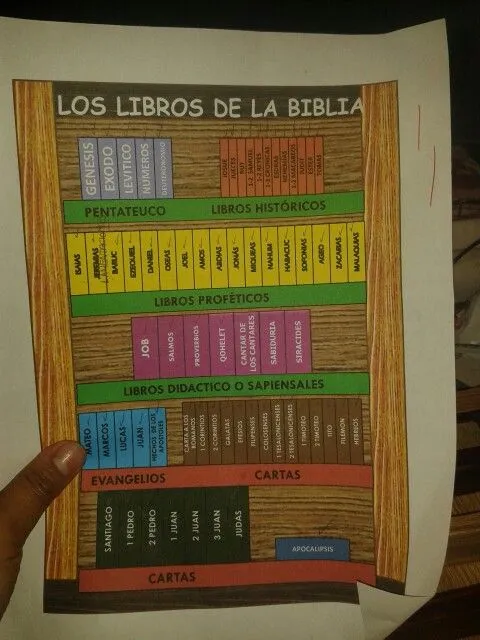 Imagen... los libros de la biblia | Manualidades | Pinterest ...