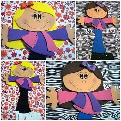 Muñecas fofuchas planas - Imagui