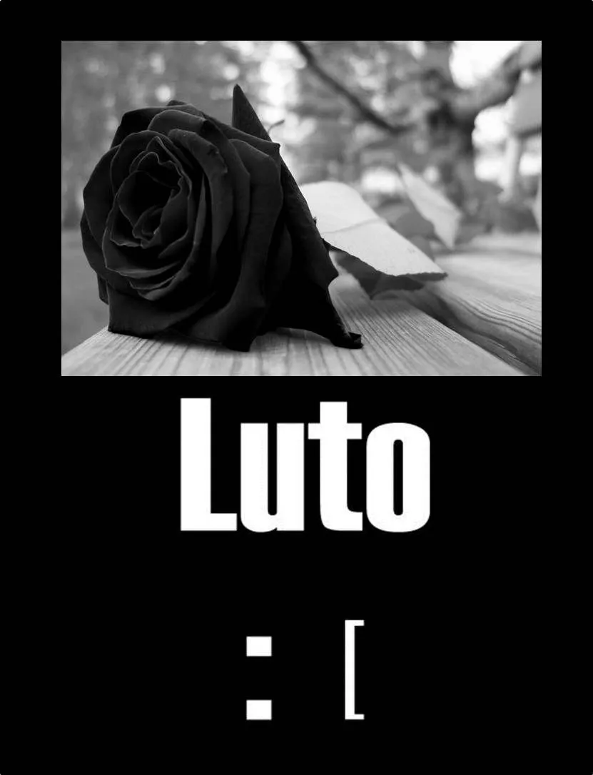 Simbolos De Luto Para Facebook