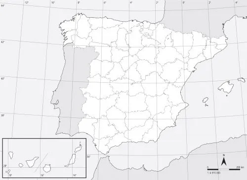 Imagen Mapa Mudo Politico de Espana - grupos.emagister.com