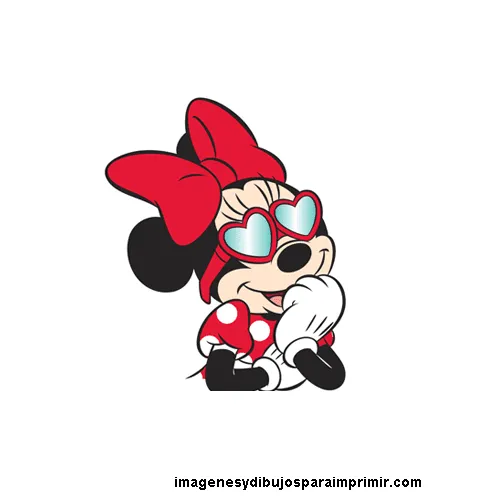 Imagen de minnie mouse-Imagenes y dibujos para imprimir