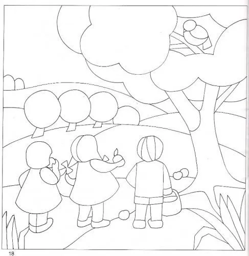 Imagen Molde cuadro patchwork sin aguja | PATRONES PATCHWORK ... Imagen Molde cuadro patchwork sin aguja | PATRONES PATCHWORK ...