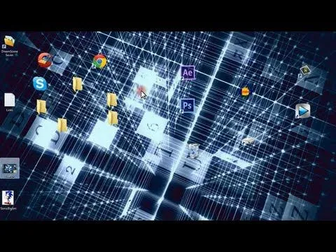 Como poner una imagen con movimiento en windows 7 - YouTube Como poner una imagen con movimiento en windows 7 - YouTube