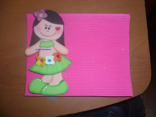 Imagen LA MUÑECA PARA LA TARJETA HAWAIANA - grupos.emagister.com