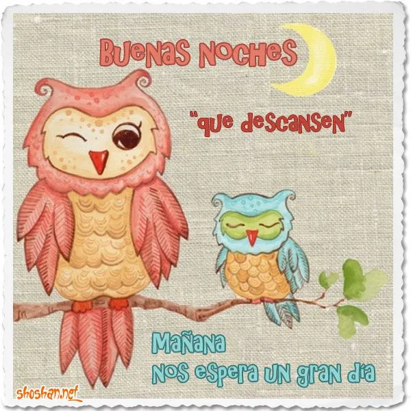 Imagen de Buenas noches, que descansen. Mañana nos espera un gran día