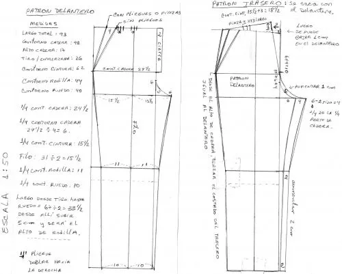 Como confeccionar pantalones de mujer - Imagui Como confeccionar pantalones de mujer - Imagui