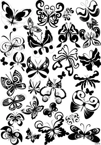 Imagen Plantilla Siluetas Mariposas - grupos.emagister.com Imagen Plantilla Siluetas Mariposas - grupos.emagister.com
