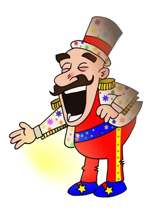 Imagen presentador de circo - Img 28469