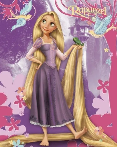 PRINCESAS DISNEY - rapunzel pósters / láminas - Compra en Europosters