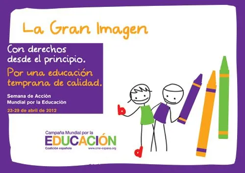Una Gran Imagen para reivindicar el derecho a la educación de los ... Una Gran Imagen para reivindicar el derecho a la educación de los ...