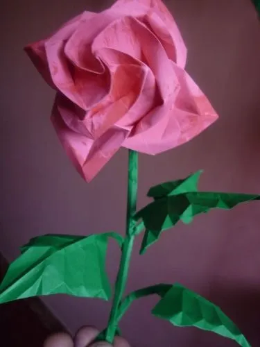 ... Imágenes de Grupo de Origami > Rosa origami ... Imágenes de Grupo de Origami > Rosa origami
