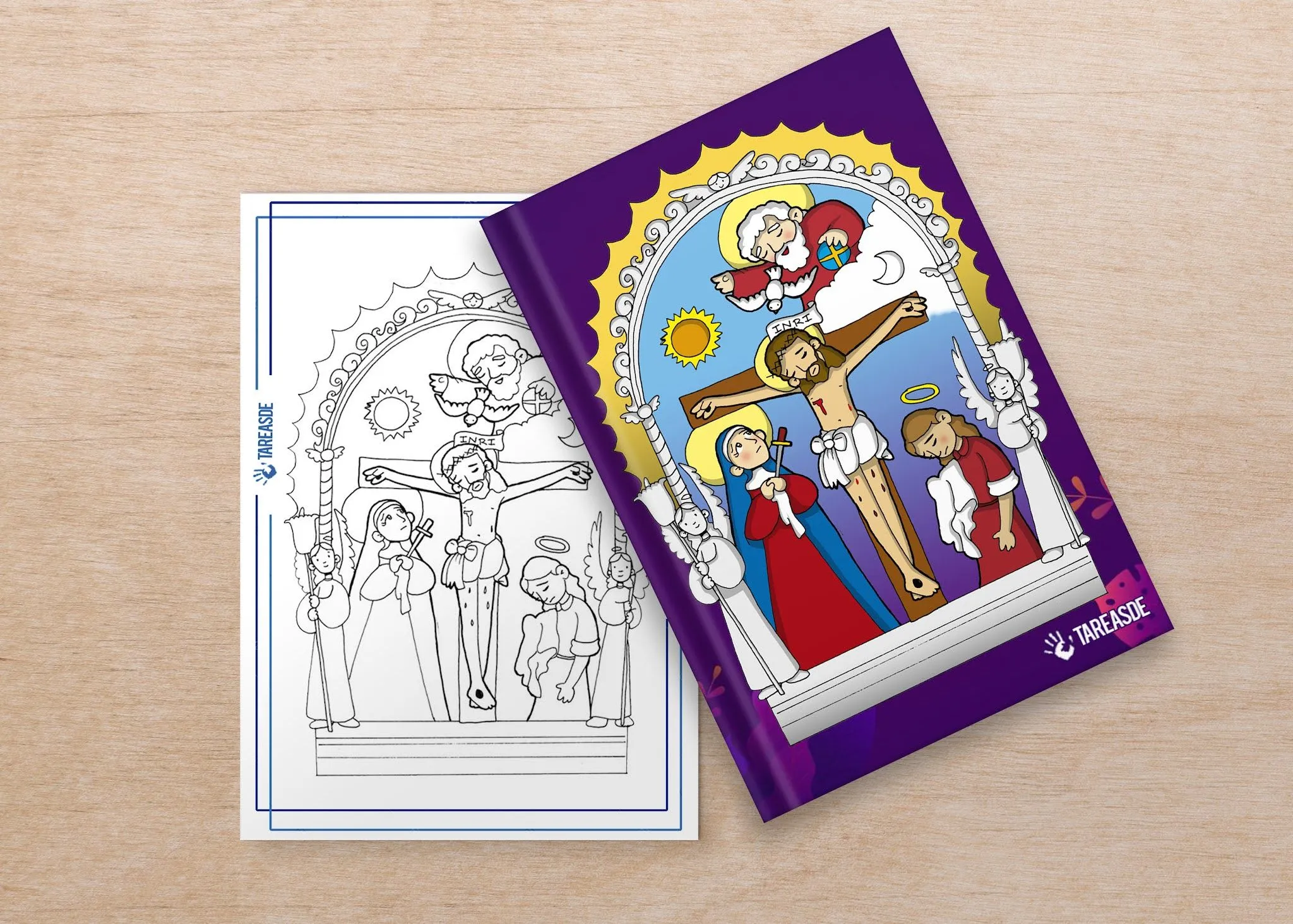 Imagen del señor de los milagros para colorear e imprimir Imagen del señor de los milagros para colorear e imprimir