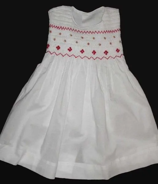 Patrones vestidos nido de abeja - Imagui