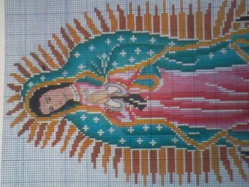Punto cruz gratis Virgen de Guadalupe - Imagui Punto cruz gratis Virgen de Guadalupe - Imagui