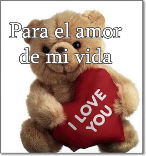 Peluches con frases de amor - Imagui