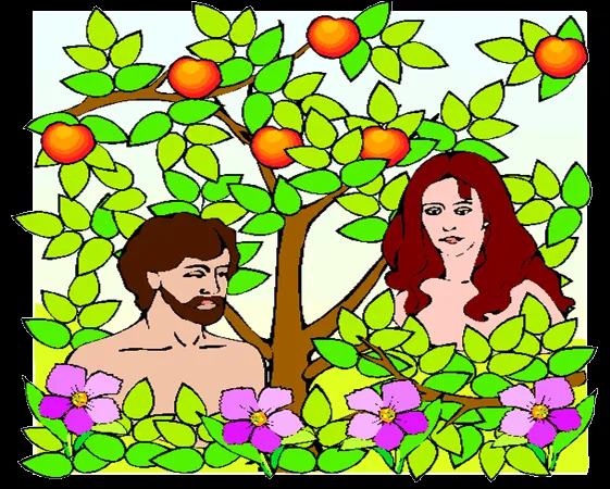 Adan y eva en el paraiso para niños en dibujo - Imagui Adan y eva en el paraiso para niños en dibujo - Imagui