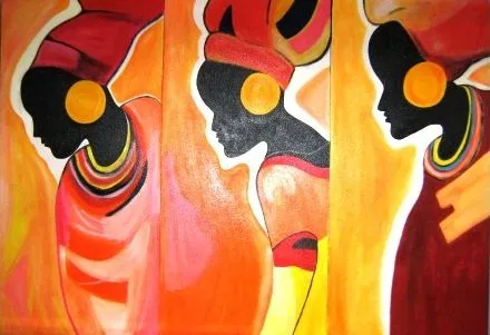 Cuadros africanos etnicos - Imagui