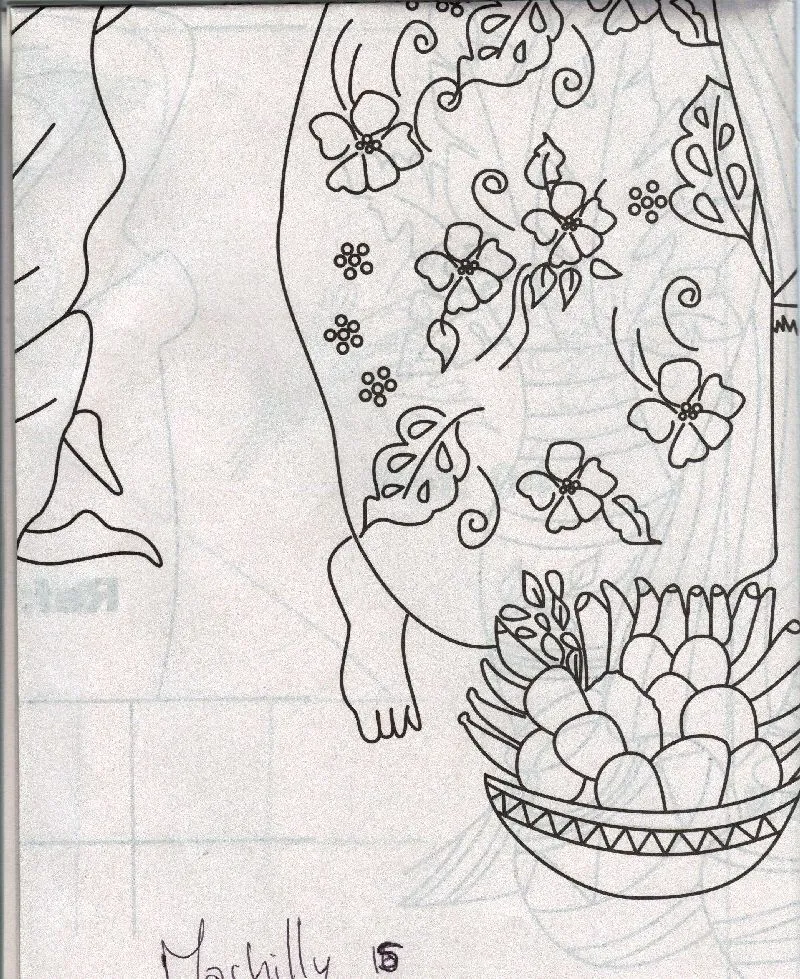 Africanas pintura | Plantillas para pintar, etc...