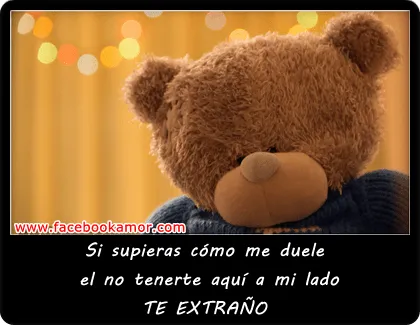 desmotivaciones te extraño para facebook | Para San Valentín
