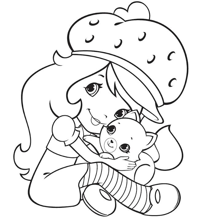 Dibujos para colorear de fresita y sus amigas - Imagui Dibujos para colorear de fresita y sus amigas - Imagui