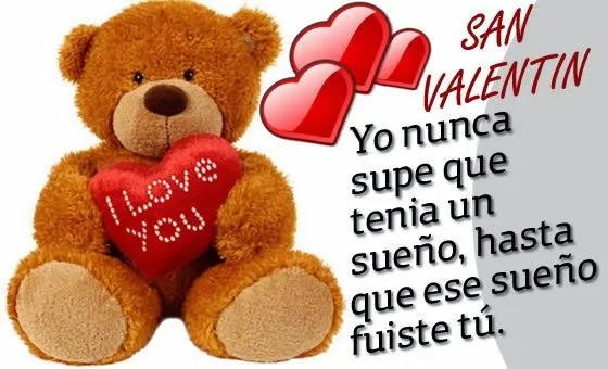 Imagenes de amor y amistad animadas Dia de san valentin con frases ...