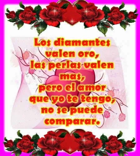 Imagenes de amor y amistad animadas Dia de san valentin con frases ...