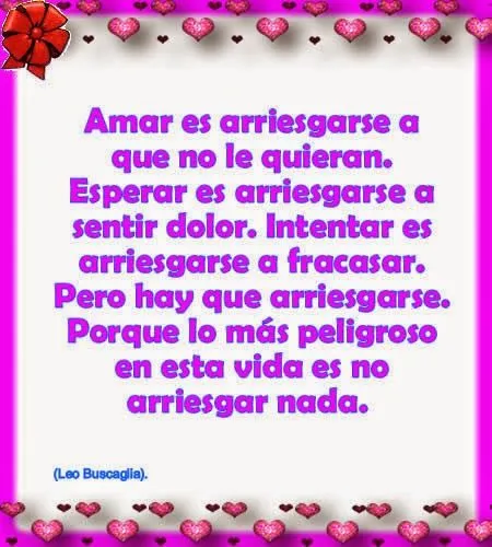 Imagenes de amor y amistad animadas Dia de san valentin con frases ...