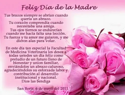 Imagenes de amor bonitas: Poemas para dedicar el día de la Madre