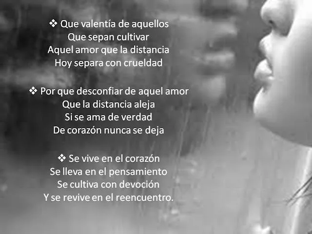 Imagenes de amor a la distancia con frases - Imagui