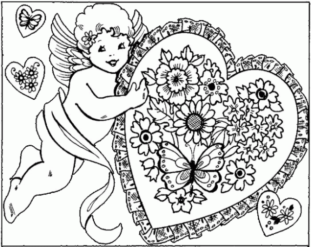 elmets: Dibujos de amor para colorear