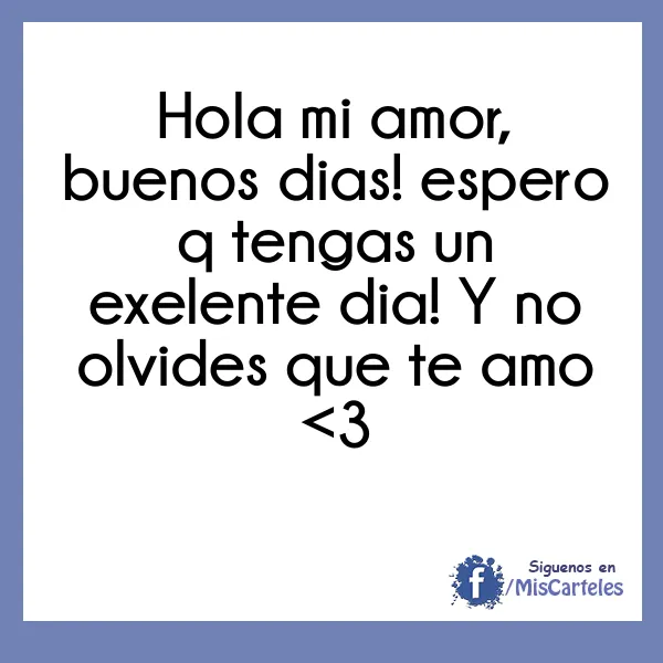Imagenes de buenos dias mi amor | Imagenes