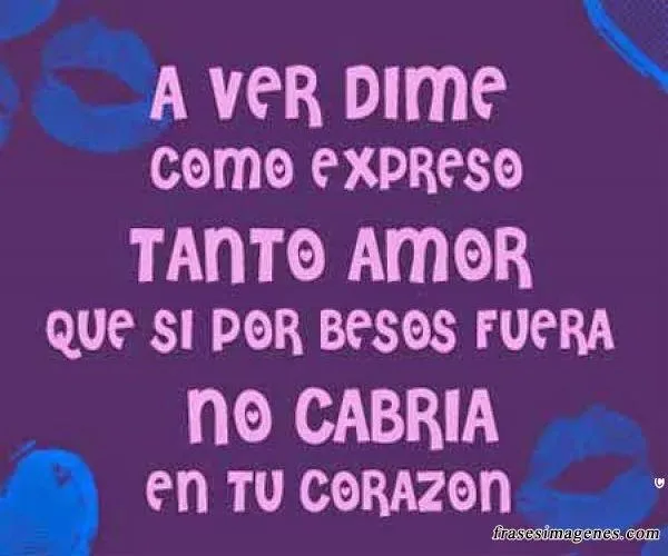 Imágenes de amor con lindas frases de amor para enamorar ... Imágenes de amor con lindas frases de amor para enamorar ...