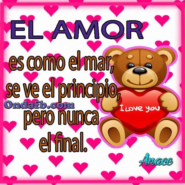 Imagenes de amor con ositos animados, con frases amorosas para ...