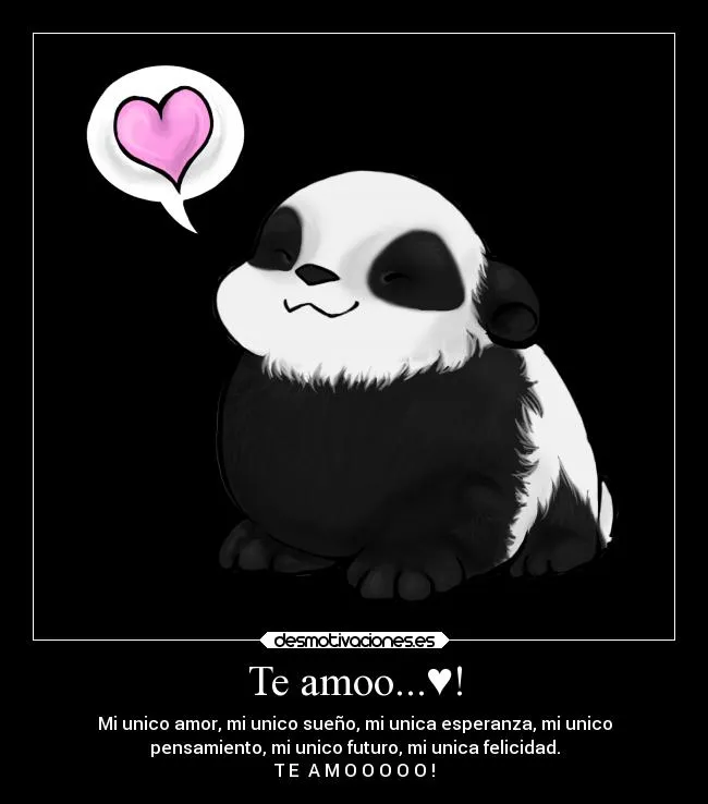 Imágenes de amor de panda - Imagui