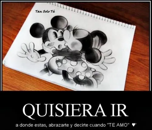 Mickey Mouse frases d amor - Imagui
