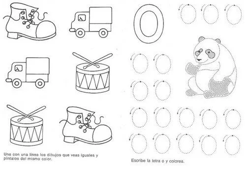 Grueso y delgado para colorear - Imagui