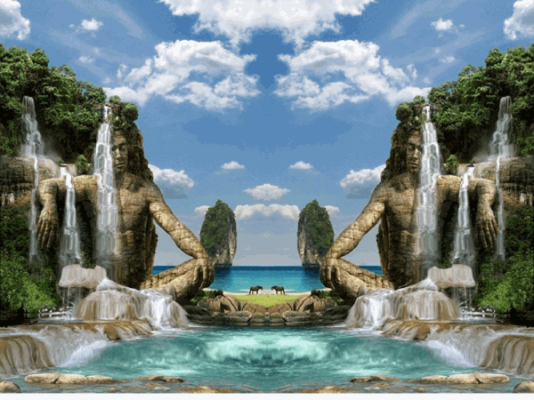 Paisajes de cascada gif - Imagui